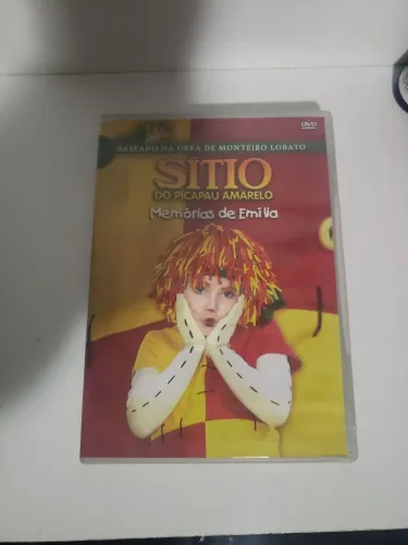 DVD EMILIA SITIO DO PICA PAU AMARELO MEMORIAS DE EMILIA