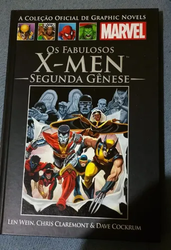 OS FABULOSOS X-MEN SEGUNDA GÊNESE SALVAT EDIÇÃO RARÍSSIMA