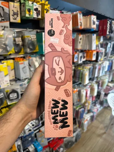 MOUSEPAD GAMER MEWMEW CONTROL - 800x300MM ROSA