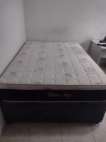 Cama baú e colchão molas ensacadas top