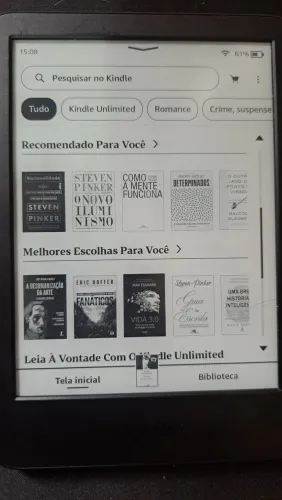 Kindle última geração novo usado