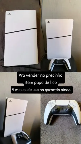 Ps5 com 4 meses de uso e ainda na garantia