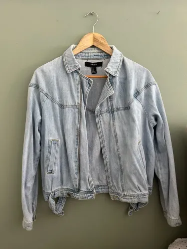 Jaqueta Jeans Forever 21