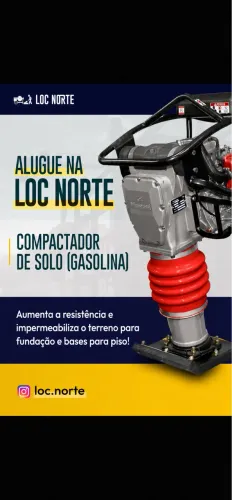 Compactador de Solo ( Gasolina ) 