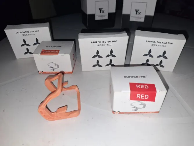 Hélices para Drone Dji Neo e Protetor de Camera