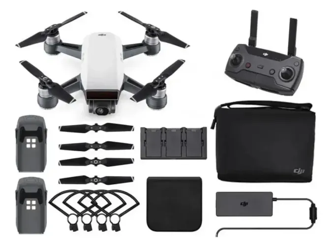 Drone Dji Spark - Fly More - Combo - Fullhd 4 Baterias (Usado)