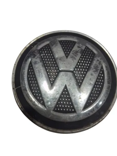 Calotinha Central Volkswagen Fox Original E 2014 Prata E Preto