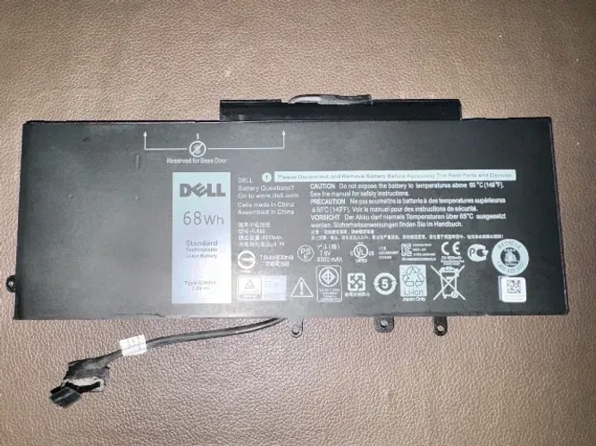 Bateria de longa duração Dell Latitude 5290 e demais modelos compatíveis - 68wh