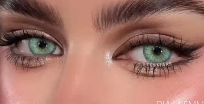 Maquiagem para os olhos verde