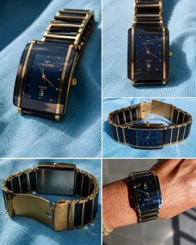 Relógio Technos Feminino<br><br>Cerâmica Dourado<br><br>GN10AAPAI/4P