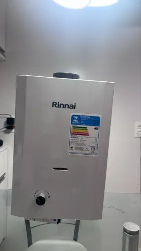 Aquecedor a Gás 7,5 Litros GN Rinnai