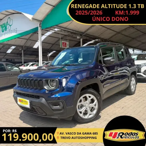 Jeep Renegade Altitude T270 1.3 TB Flex Aut. 2026