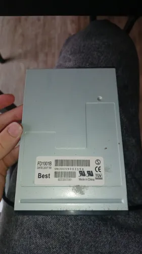 Drive Disquete 3.5 Best FD1001B - Floppy PC Antigo Retrô
