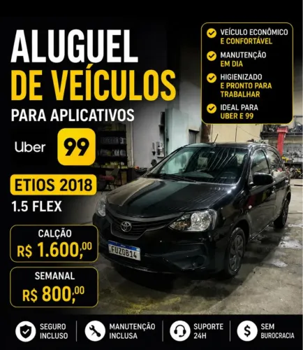 Disponível para aplicativos