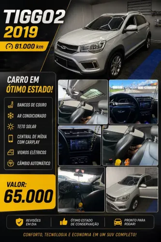 Chery Tiggo 2 ACT 1.5 16V Flex Aut.5p 2019