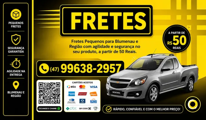 Frete Blumenau e Região * 