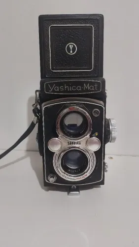 Câmera TLR Yaschica-Mat Copal-MXV Funcionando Perfeitamente 
