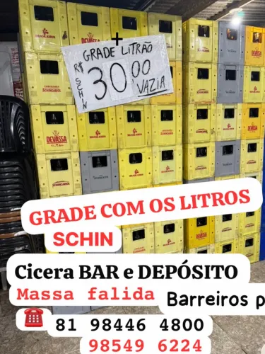 Vendo grade Schin com os casco litão
