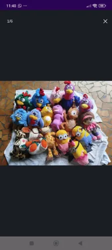 Bichinhos de pelúcia 