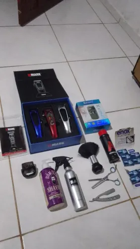 Kit barbearia kit barbeiro 
