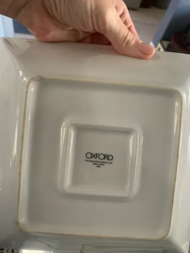 VENDO 3 Pratos Fundos Oxford