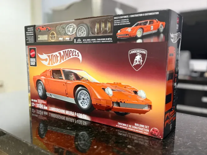 Hot wheels Lamborghini Miura P400 Sv Mattel Brick Shop