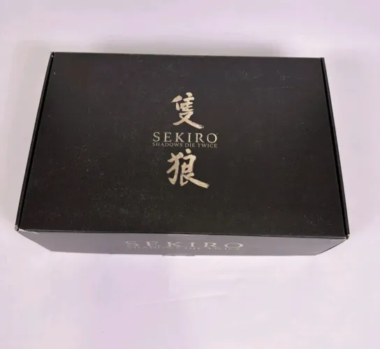 Sekiro shadows die twice edição de colecionador sem steelbook
