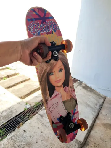 Skate da Barbie 