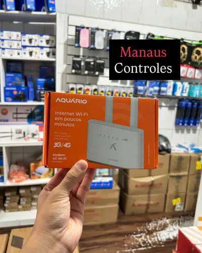 Modem Roteador Móvel Aquário Md4000sx 4g Wi-fi Cor Branco