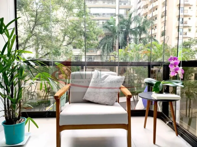 Jardim América. SP Al. Ministro Rocha flat 62m² Área úteis construída 2 dormitórios sendo 
