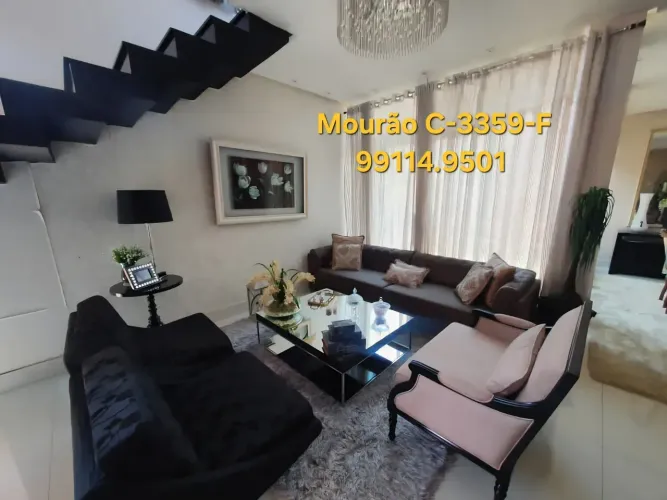 Alugo/Vendo Casa Duplex na Rua Principal do Renaissance. 4 amplas Suítes. Completa