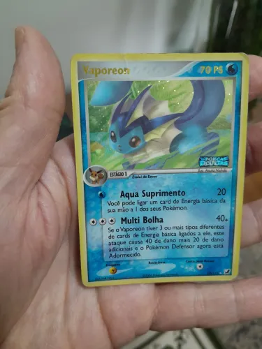 Carra pokemon Vaporeon unseen forces