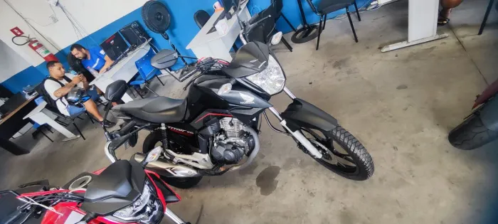 HONDA CG TITAN 160 CINZA 2024 Shalon veículos Cariacica