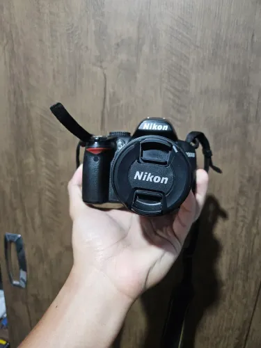 Câmera Nikon D3000 + Lente 18-55mm (Funcionando perfeitamente)