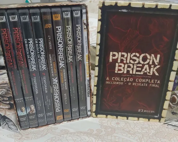 Box Dvd Prision Break - Coleção completa