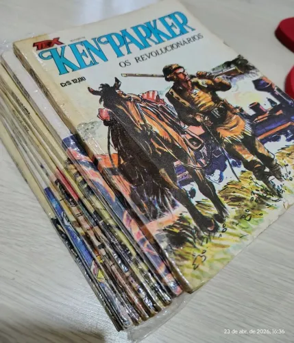 Gibis KEN PARKER, venda avulsa. HQs. Editora Vecchi