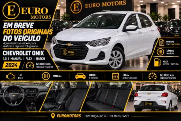Chevrolet Onix Hatch 1.0 12V Flex Mec. 4P 2024