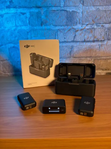 Microfone Dji mic 1 - microfone sem fio