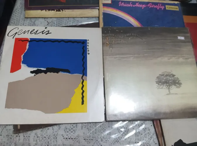 LPs disco de vinil genesis abacab wind wuthering
