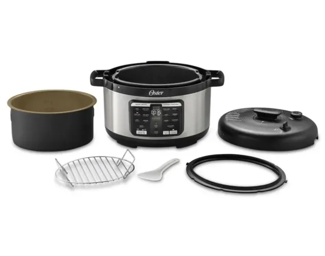 Panela de Pressão Elétrica Multifunções 5,7L Oster - 127V<br>