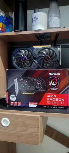 Kit Upgrade - Ryzen 5 + Memória 8G DDR4 + placa de Video Rx 6500XT 4G