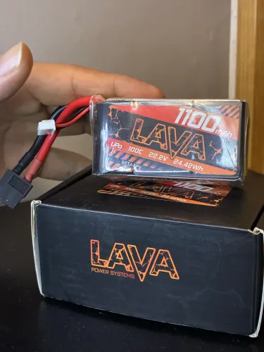 Bateria LiPo BetaFPV LAVA 6S 1100mAh (100C)