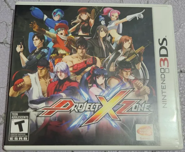 PROMOÇÃO Project X zone 3DS, em excelente estado, perfeito para colecionadores!!!!