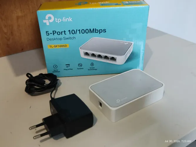 Switch 5 portas 10/100MBPS TP-Link TL-SF1005D