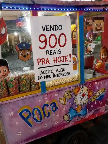 Carrinho de pipoca
