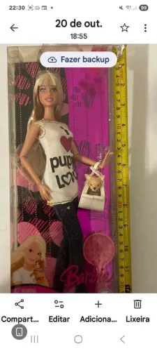 Barbie I Love Puppy anos 2000 Mattel