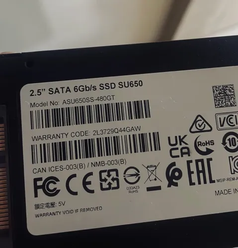 SSD 480GB 100% Funcionando