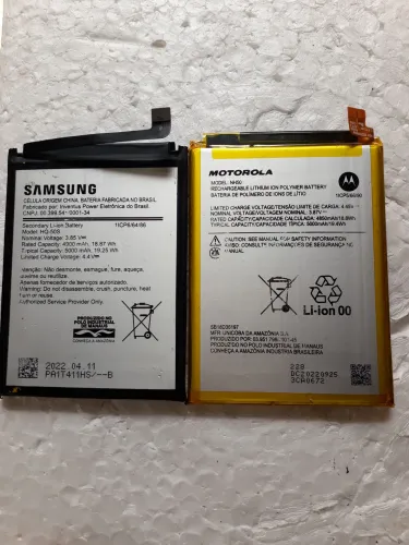 Baterias boas. 50 leva as duas