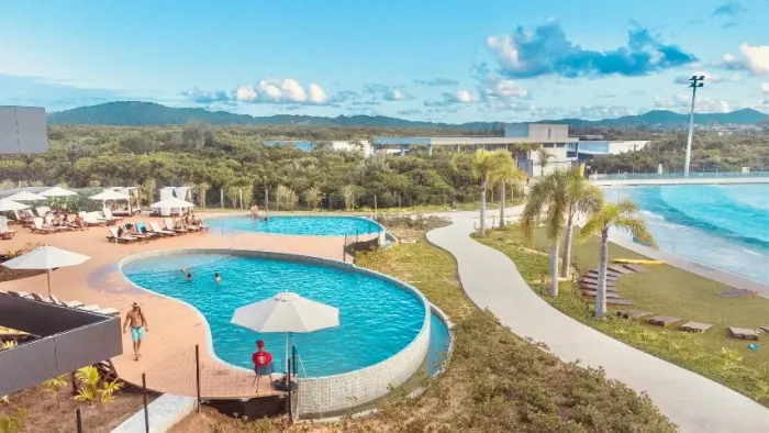 Apartamento Térreo Surfland em Garopaba para 4 pessoas quitado