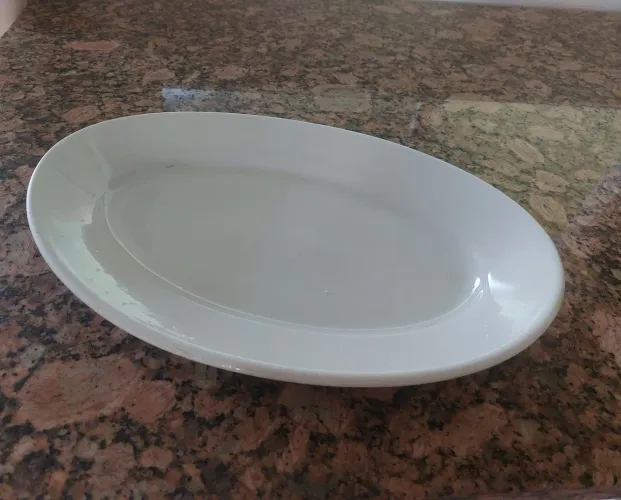 Travessa em porcelana Barão do Rio Branco